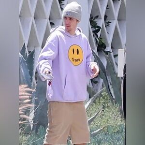 Drew House mascot hoodie — purple